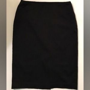 Lined Stretch Pencil Skirt